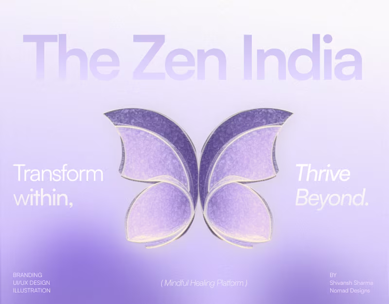Cover image for The Zen India — A Mental Wellness Ecosystem