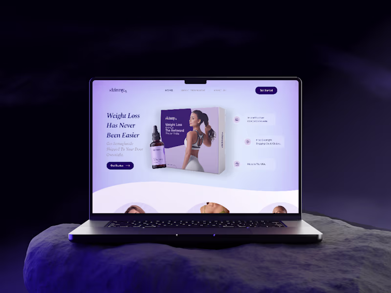 Cover image for Figma to WordPress: Modern Landing Page Design & Development