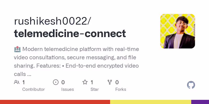 Cover image for Telemedicine Platform Development