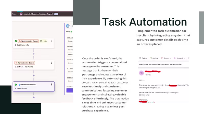 Cover image for Automated Workflow (Customer Service Automation)