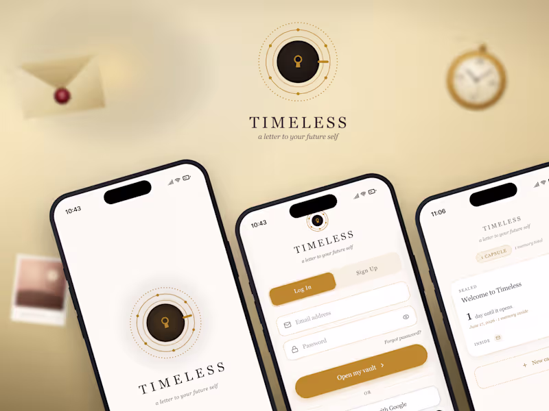 Cover image for Timeless, Config Makeathon Submission
About Me
Hi,