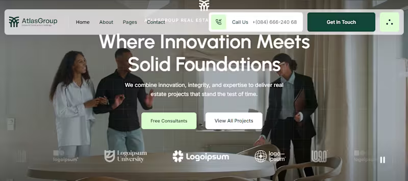 Cover image for AtlasGroup Webflow Website Development