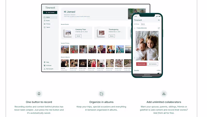 Cover image for Timewell is a consumer platform