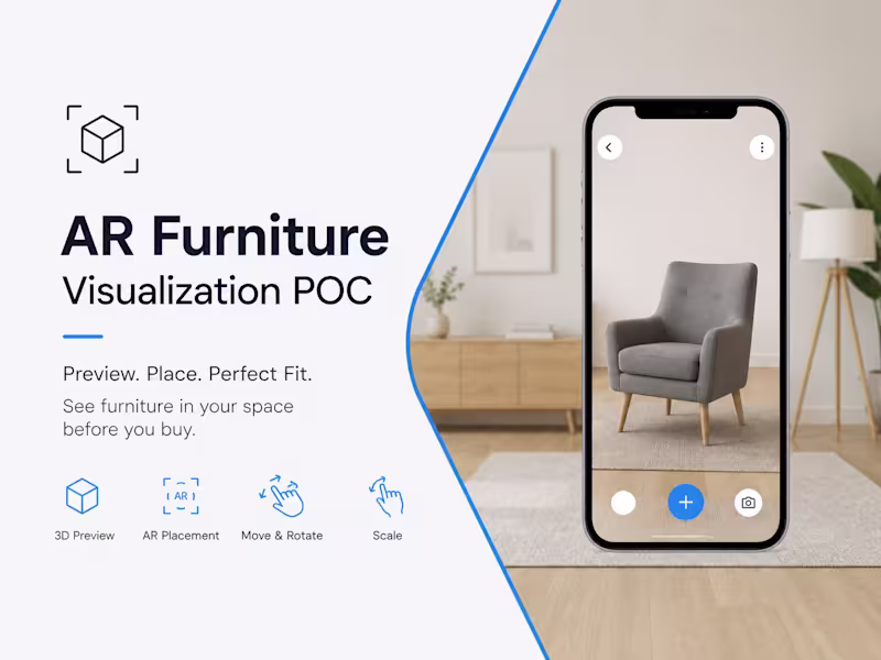 Cover image for Built an AR Furniture Visualization