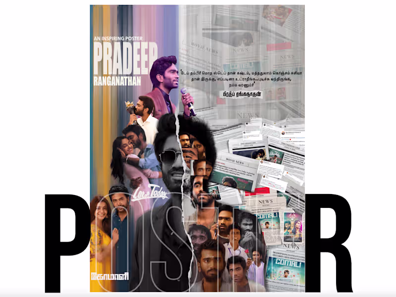 Cover image for Poster design 