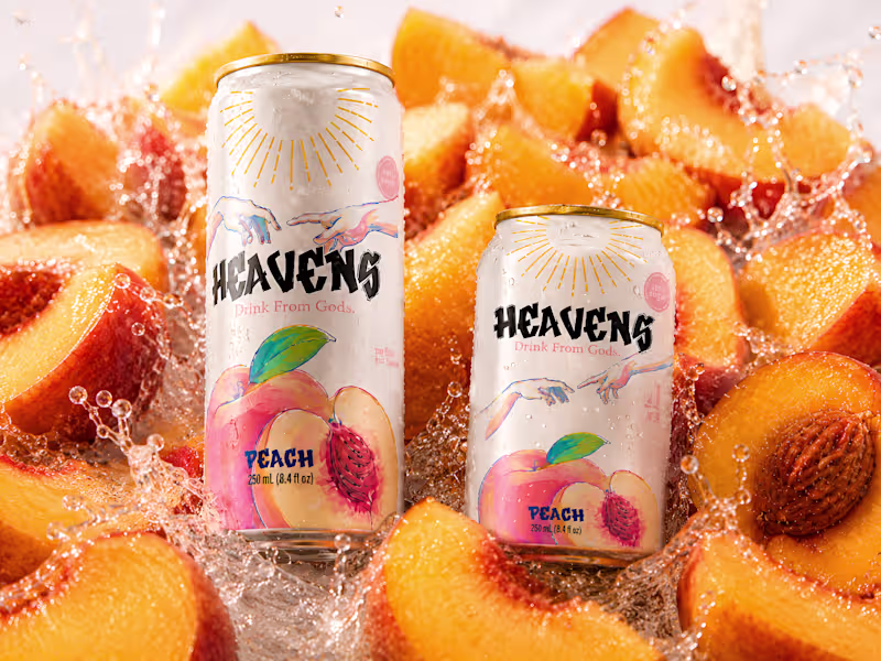 Cover image for HEAVENS: Soft Drink Packaging 🍹