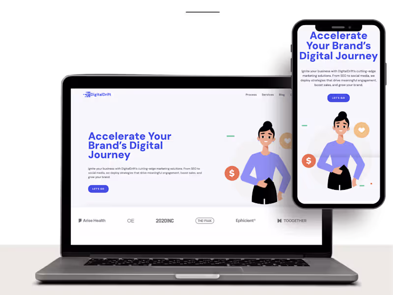 Cover image for Webflow Landing Page Development