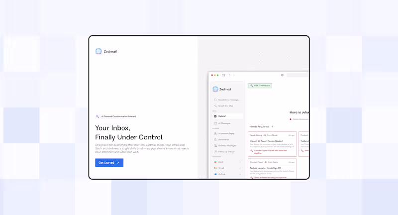 Cover image for Hello There👋,

I designed Zedmail, An