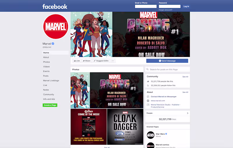 Cover image for Marvel Entertainment