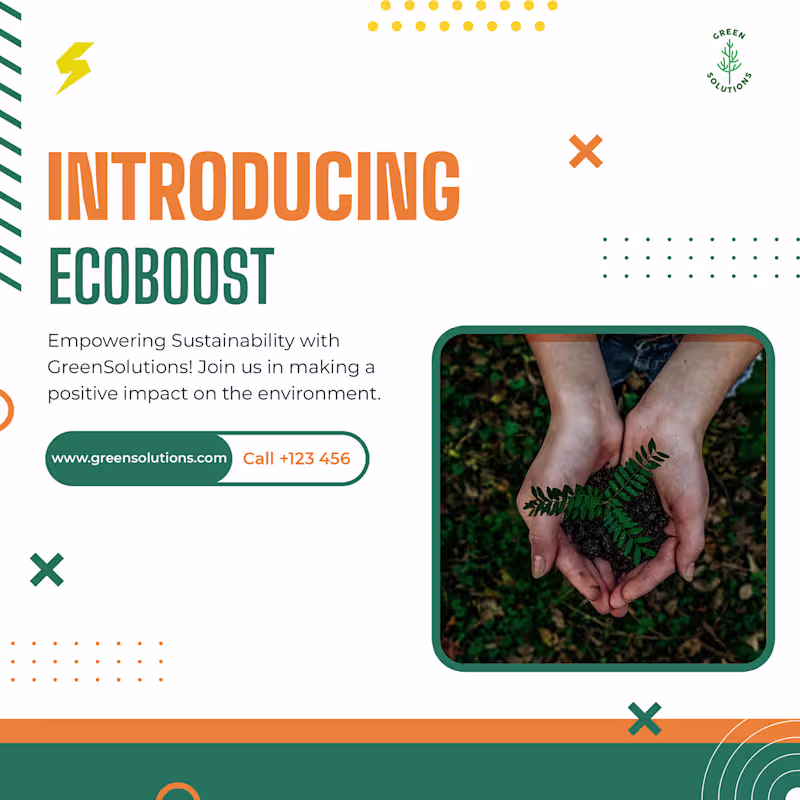 Cover image for EcoBoost : A Social Media Ad Campaign :: Behance