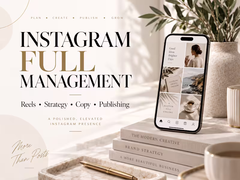 Cover image for Instagram Full Management