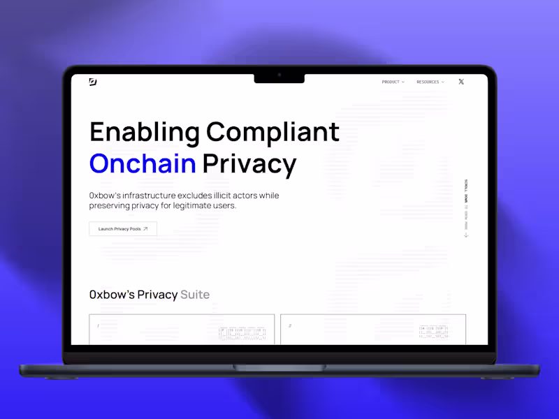 Cover image for 0xbow: Advancing Privacy & Compliance in DeFi