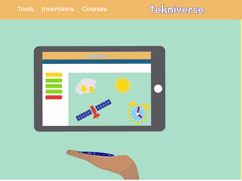 Cover image for Teknikio Student Coding Platform
