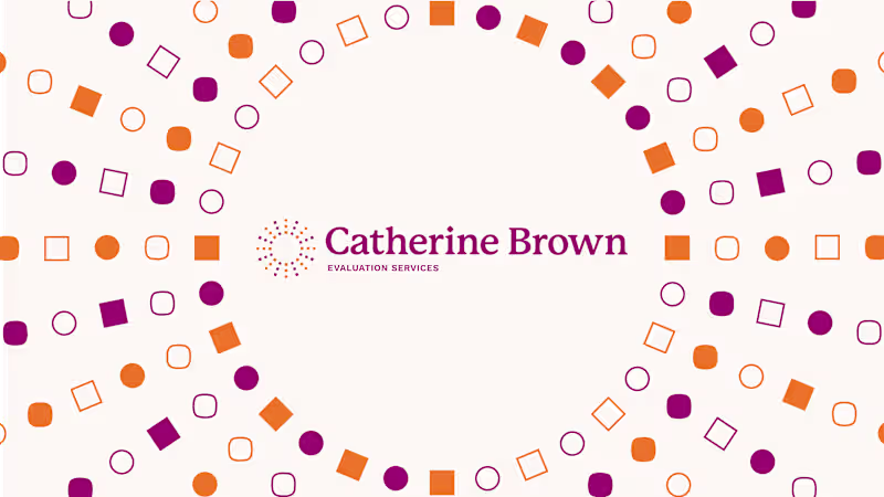 Cover image for Catherine Brown Evaluation Services (CBES) Rebrand