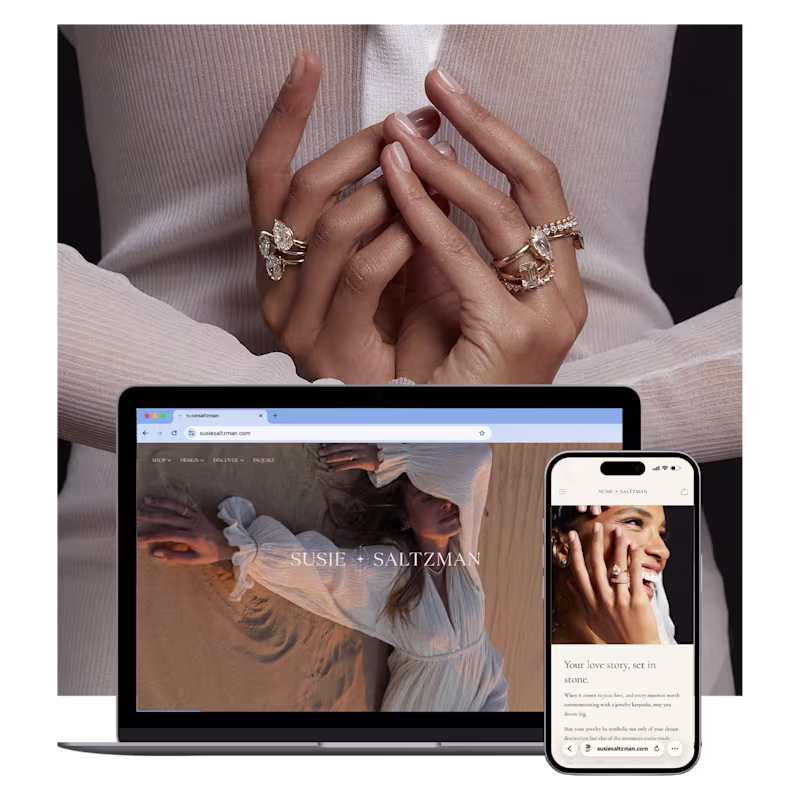 Cover image for Susie Saltzman Fine Jewelry Case Study
