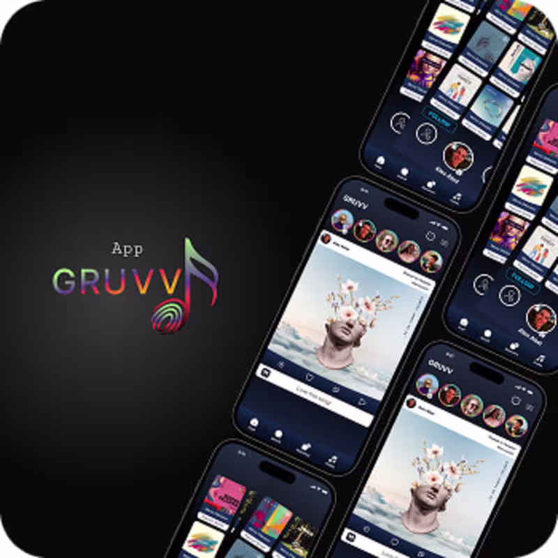 Cover image for Mobile Music Social Sharing App