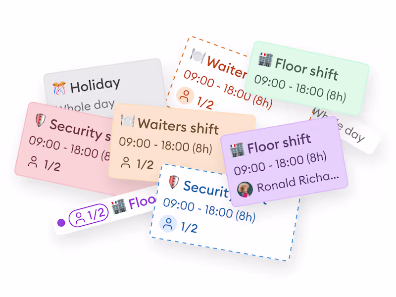 Cover image for 🧑💻 HR Platform with Shift Management feature UX/UI Design