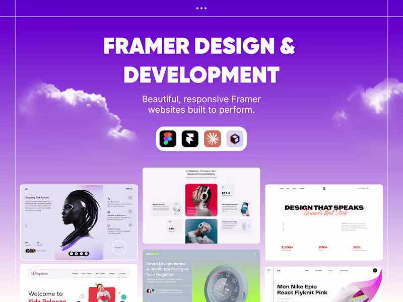 Cover image for Framer Design & Development
