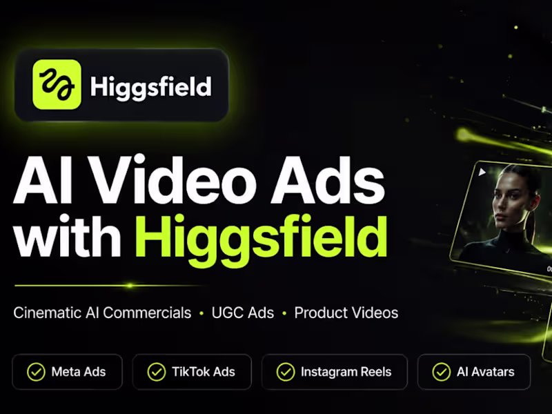 Cover image for Higgsfield ai, higgsfield, seedance ai video creation, ads.
