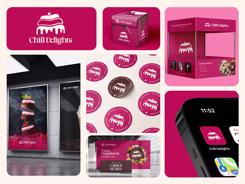 Cover image for Chill Delights | Bakery Brand