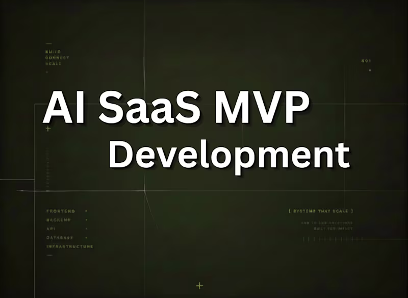 Cover image for AI-Powered MVP - Idea to Live App in 2 Weeks