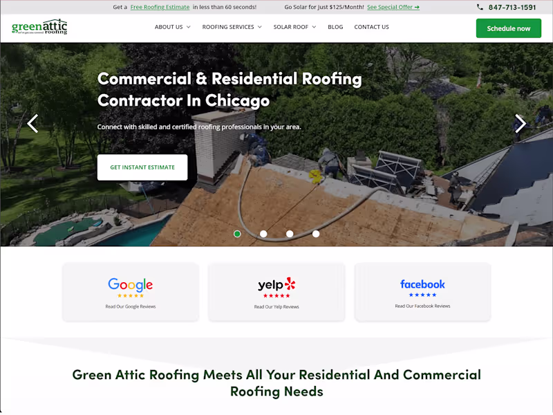 Cover image for Profix247 & GreenAtticRoofing – Cloudflare Migration
