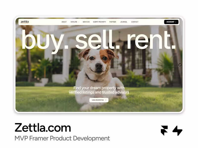 Cover image for Zettla.com | Real Estate Product Development