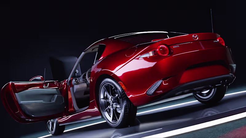 Cover image for Mazda MX-5 RF Automotive Visualization Project