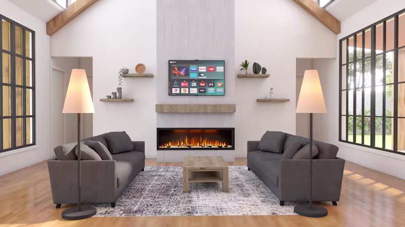 Cover image for Modern Open-Concept Living & Lounge