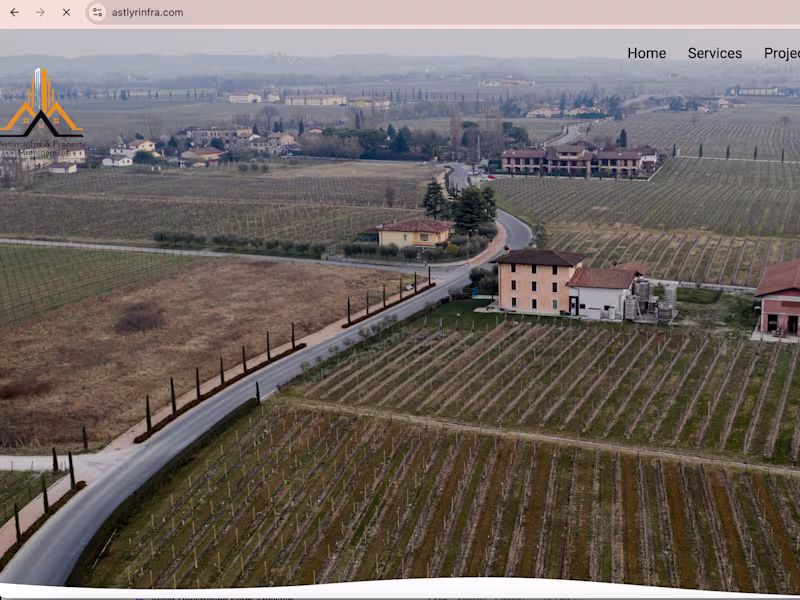 Cover image for Astlyr Infra Website Development