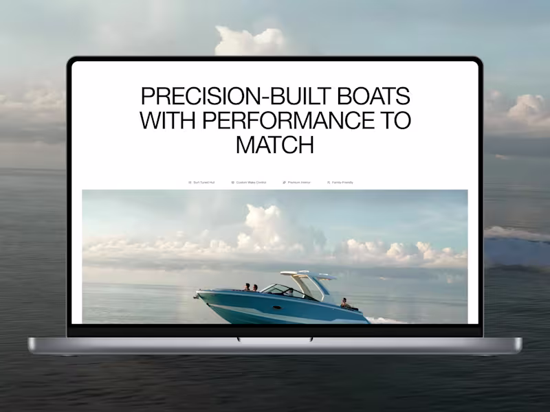 Cover image for Laken Water Sports: Premium Marine Brand Site