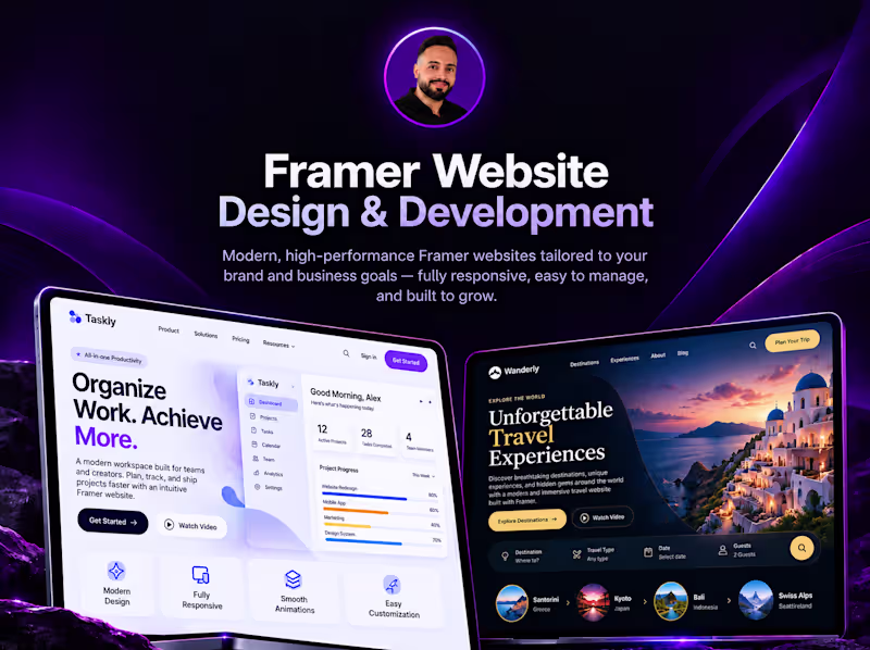 Cover image for Framer Website Design & Development