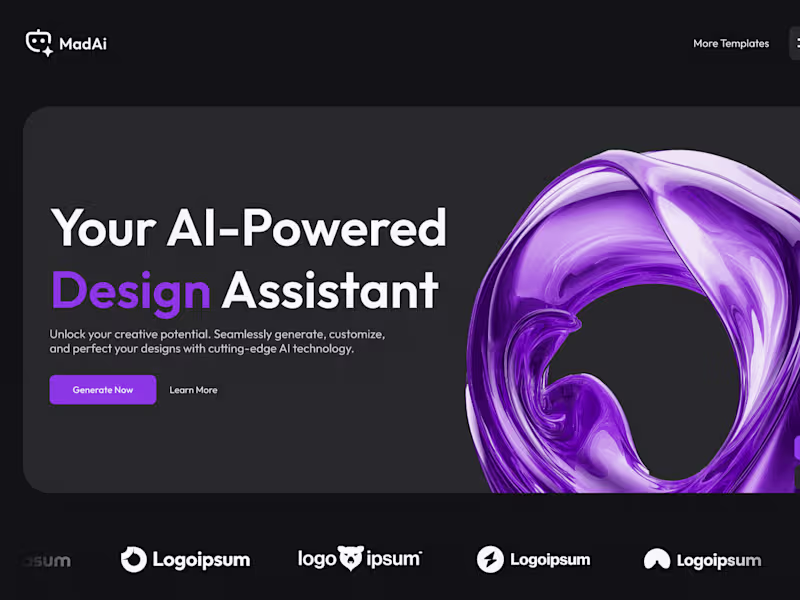 Cover image for MadAi - Ai Powered Design Assistant