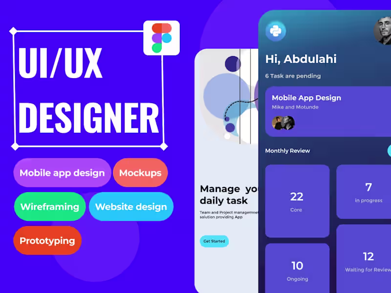 Cover image for Premium UI/UX Design   That Drive Results