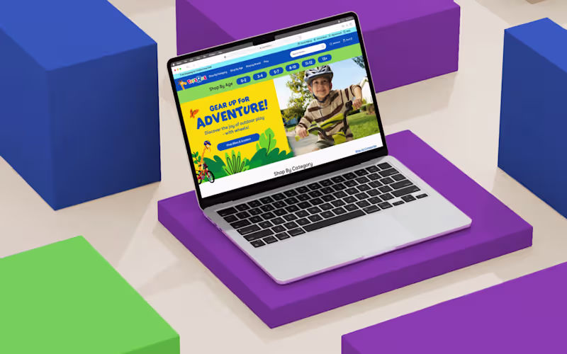 Cover image for Toys"R"Us Website Redesign