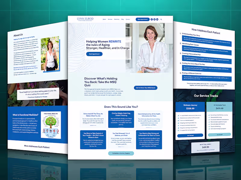 Cover image for Professional Kajabi Website Design

The client