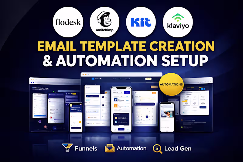 Cover image for Email Marketing Template Creation & Workflow Automation Setup
