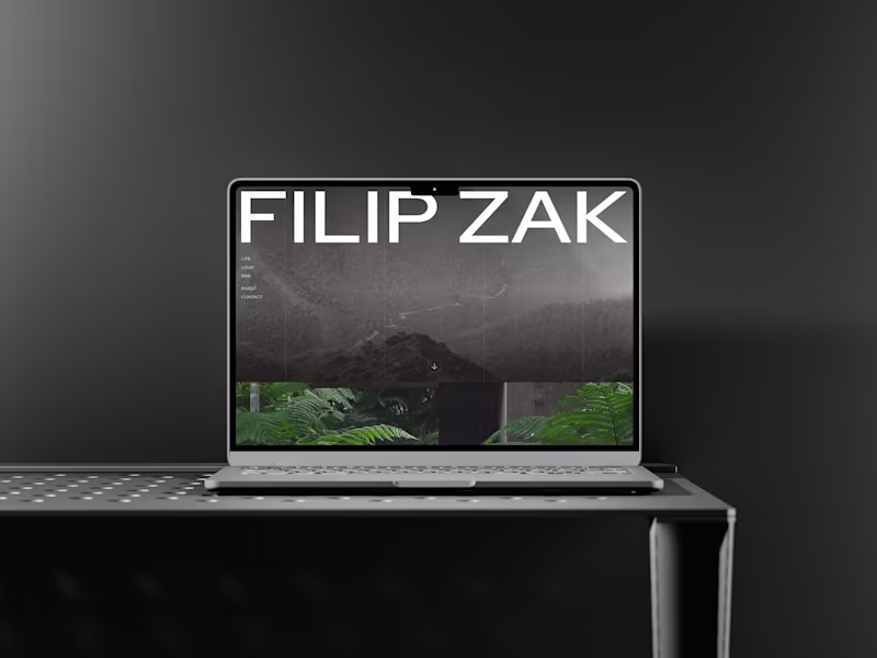 Cover image for Filip Zak's Portfolio Website : Framer Development