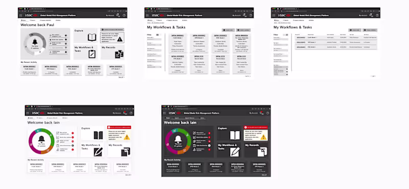 Cover image for HSBC, Global Model Risk Management Platform​