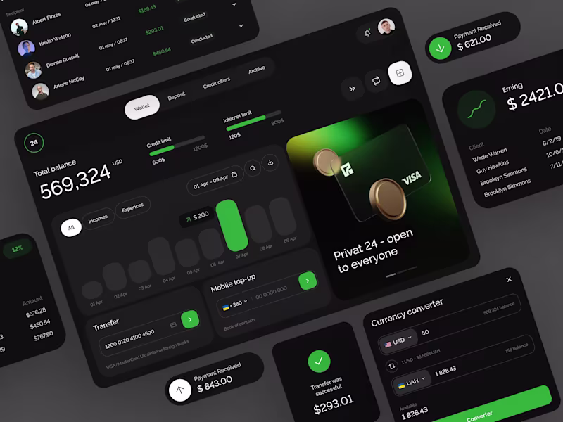 Cover image for UI/UX Design for SaaS, FinTech & Web3