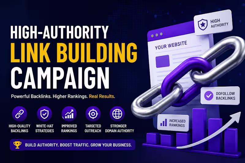 Cover image for High-Authority Link Building Campaign