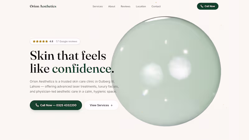 Cover image for Built a website for an