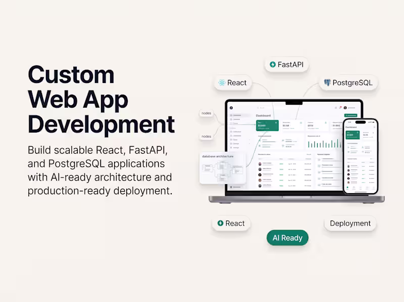 Cover image for Custom Web App Development