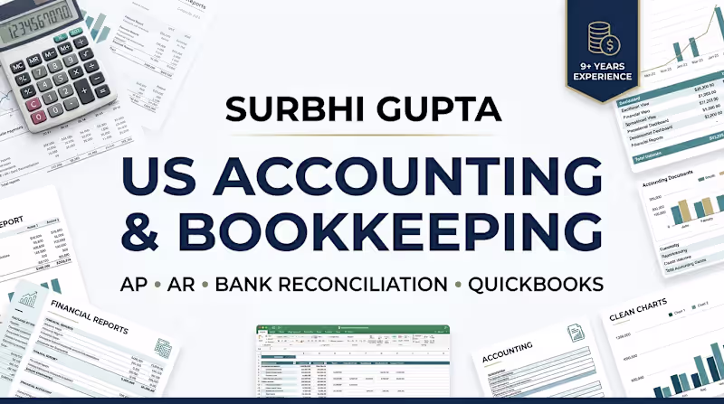Cover image for US Bookkeeping & Accounting Support