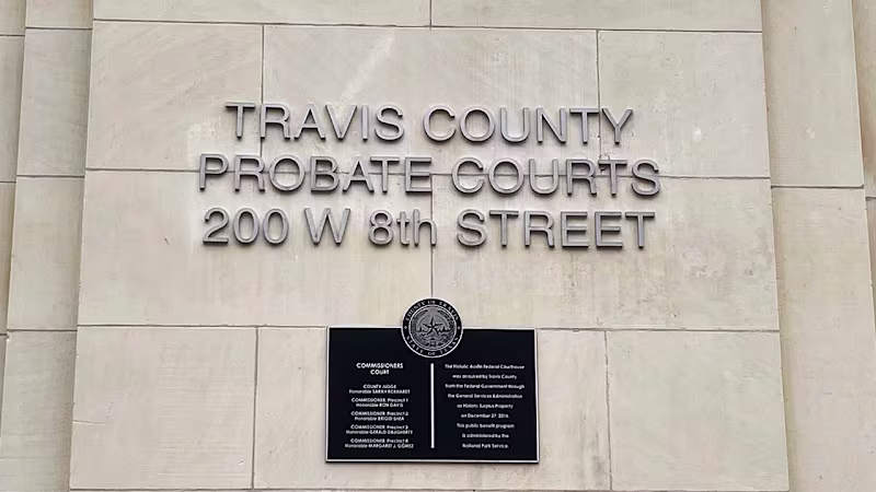 Cover image for Travis County Probate Courts Handle Guardianship & Probate Cases