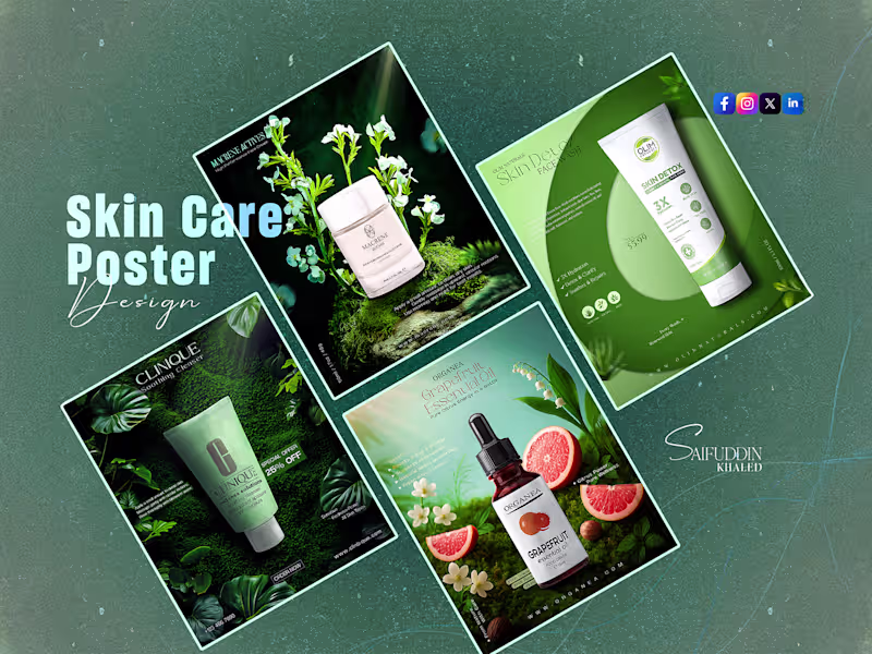 Cover image for Skin Care Product Manipulation for Ads & Social Media