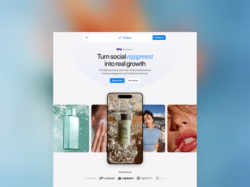 Cover image for Viralup — Social Media Marketing Agency

Viralup is