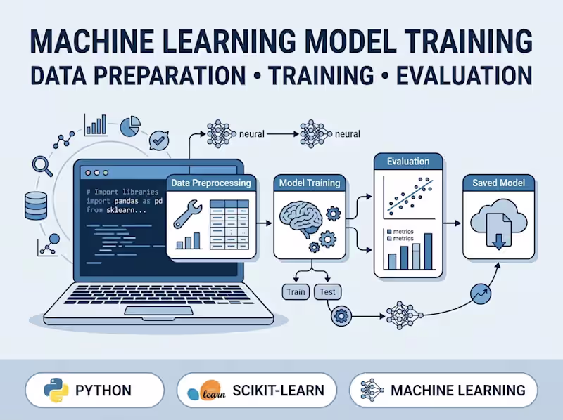 Cover image for Machine Learning Model Training & Evaluation