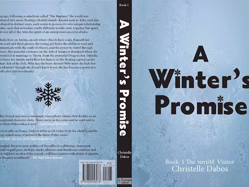 Cover image for Typography Based Book Cover