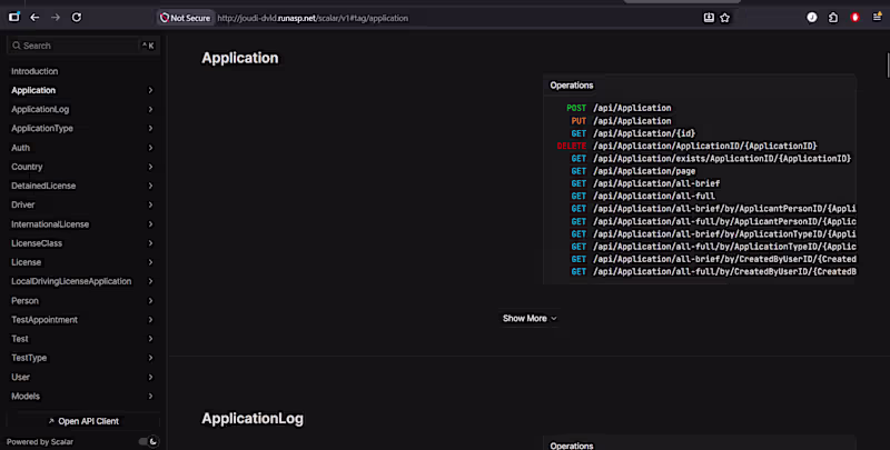 Cover image for Full Secure API Project DVLD,